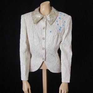 Victoria Royal Ltd Embellished Vintage Jacket
